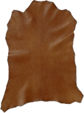PIEL CABRA CHAGREEN 202 MARRON CL.
