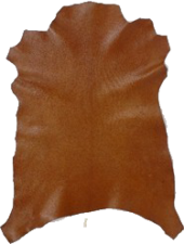 PIEL CABRA CHAGREEN 402 MARRON MEDIO