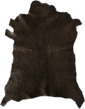 PIEL CABRA CHAGREEN 220 MARRON OSC.