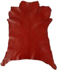 PIEL CABRA CHAGREEN 205 ROJA
