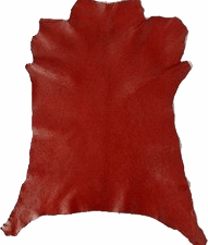 PIEL CABRA CHAGREEN 205 ROJA