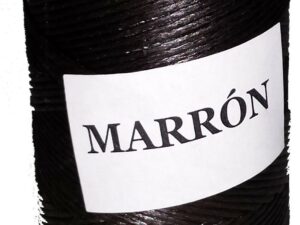 HILO ENCERADO MARRON (100GR)