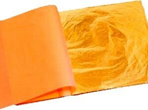 LIBRILLO ORO FINO 80 X 80  25 HOJAS  PAN DE ORO  Limon