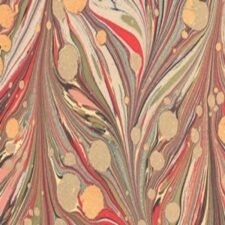 PAPEL GUARDAS GRIEGO ROJO