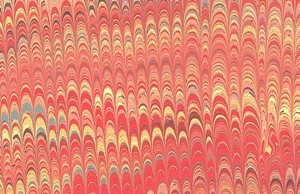 PAPEL GUARDAS PEINADO ROJO