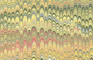 PAPEL GUARDAS PEINADO VERDE