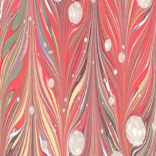 PAPEL GUARDAS TURCO ROJO