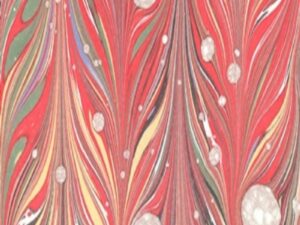 PAPEL GUARDAS TURCO ROJO