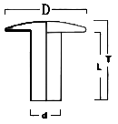 REMACHES 4X7X7 NIQUELADOS
