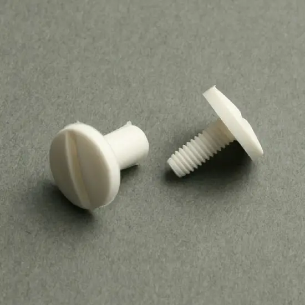 TORNILLO PLASTICO BLANCO ( 10 mm.)