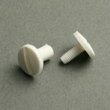 TORNILLO PLASTICO BLANCO ( 25 mm.)