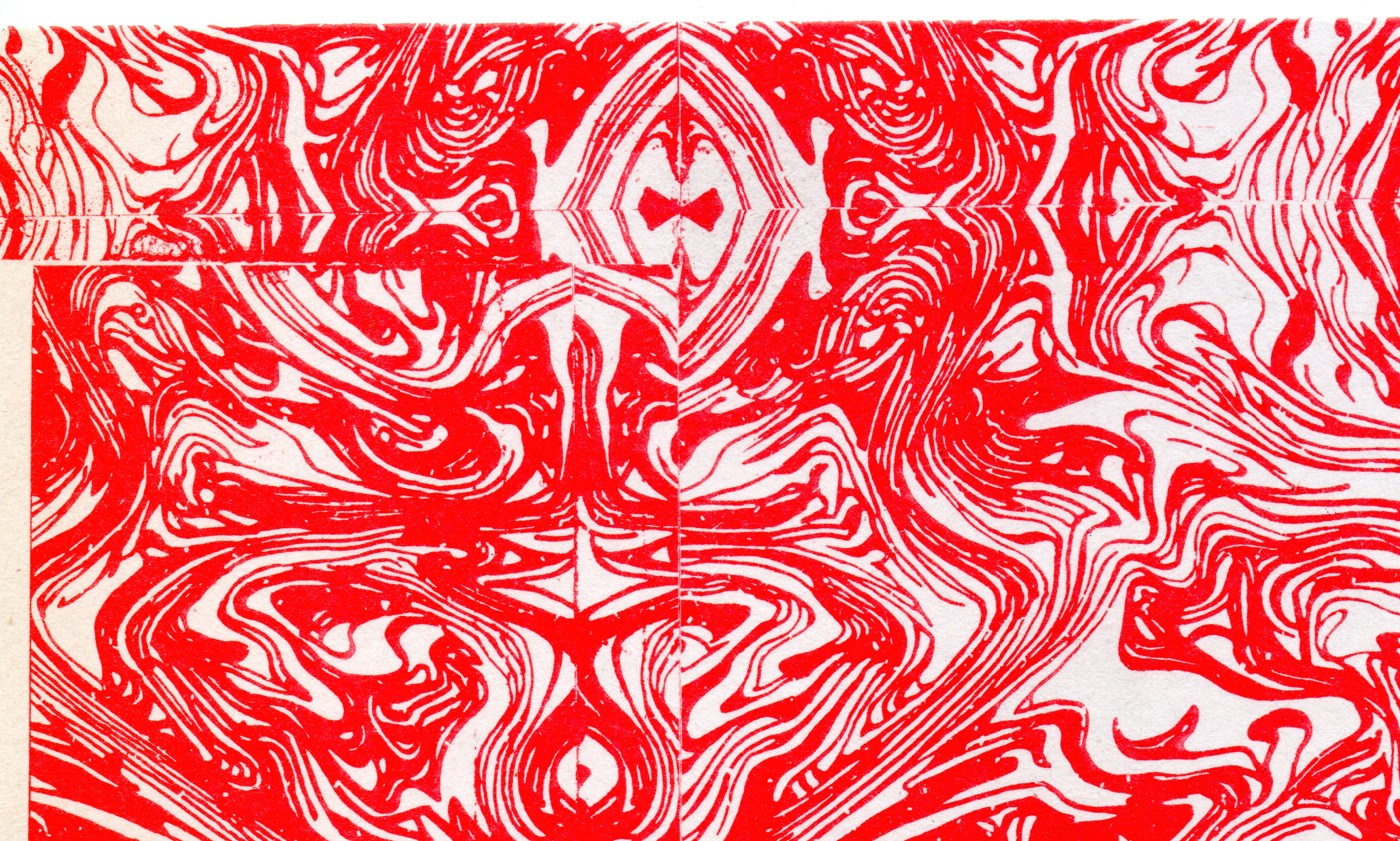 PAPEL GUARDAS LITOGRAFICAS ROJAS